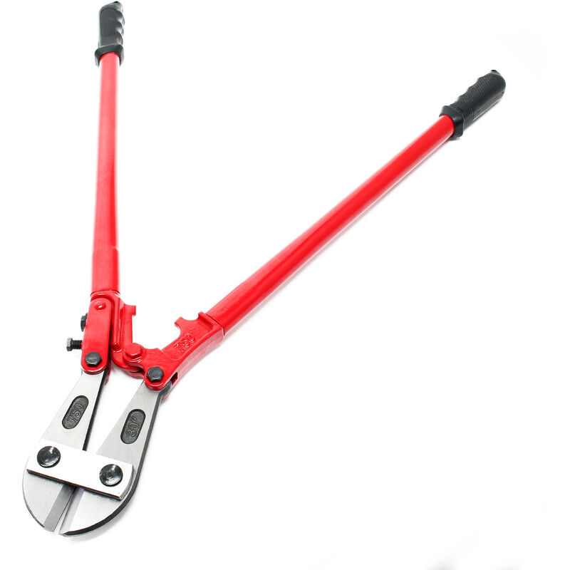 Wiltec Bolzenschneider 750 mm (30'), Bolzenschere mit gehärteter Backen, Stahl Seitenschneider, Kettenschneider