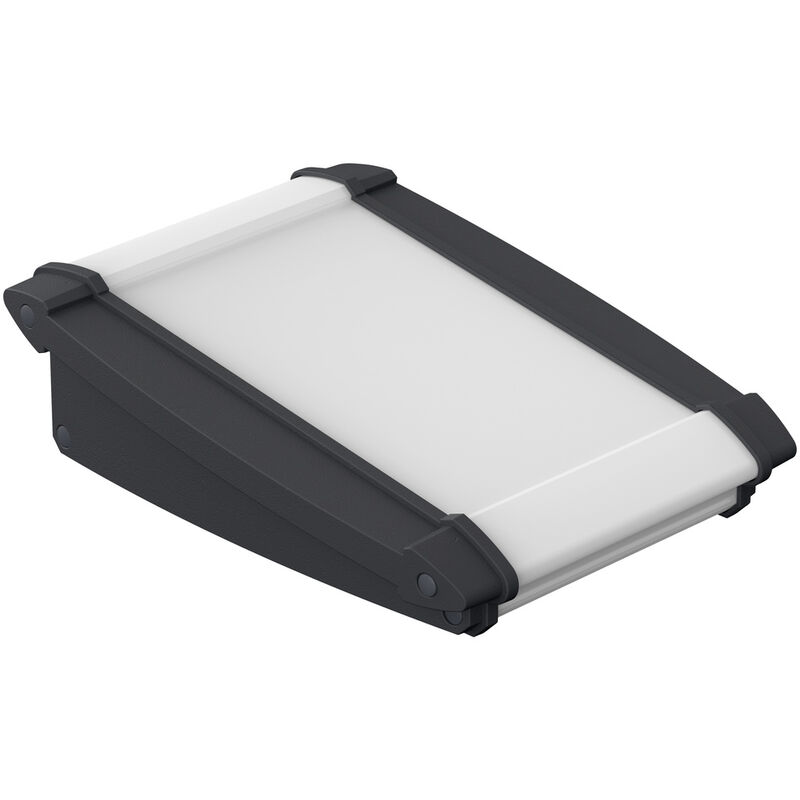 Alu-topline atph 1850-100 Pult-Gehäuse (l x b x h) 100 x 181 x 53 mm Aluminium, abs Graphitgra - Bopla