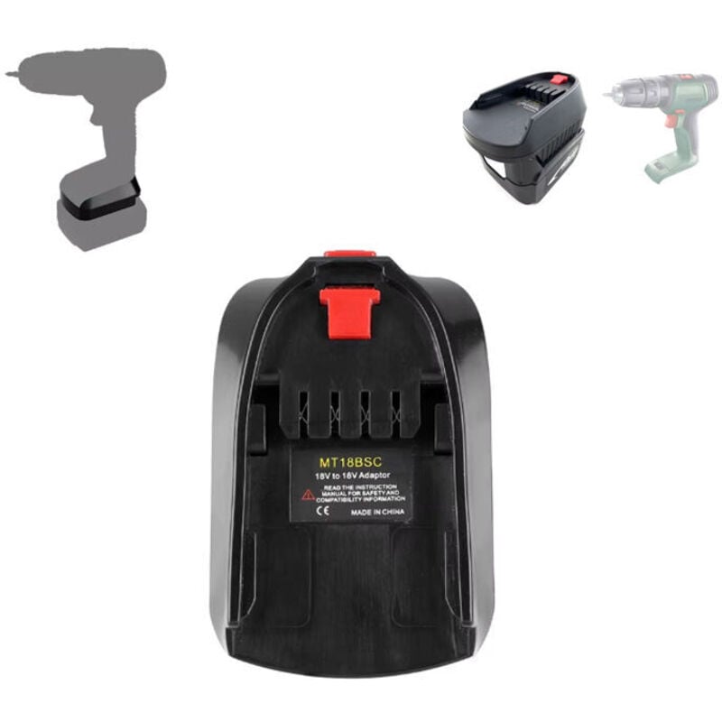 Bosch 18-V-Werkzeugakku-Adapter, Makita 18VB-Akku auf Bosch 18VC-Werkzeugkonverter, Makita-Akku für Bosch c. mumu Tools