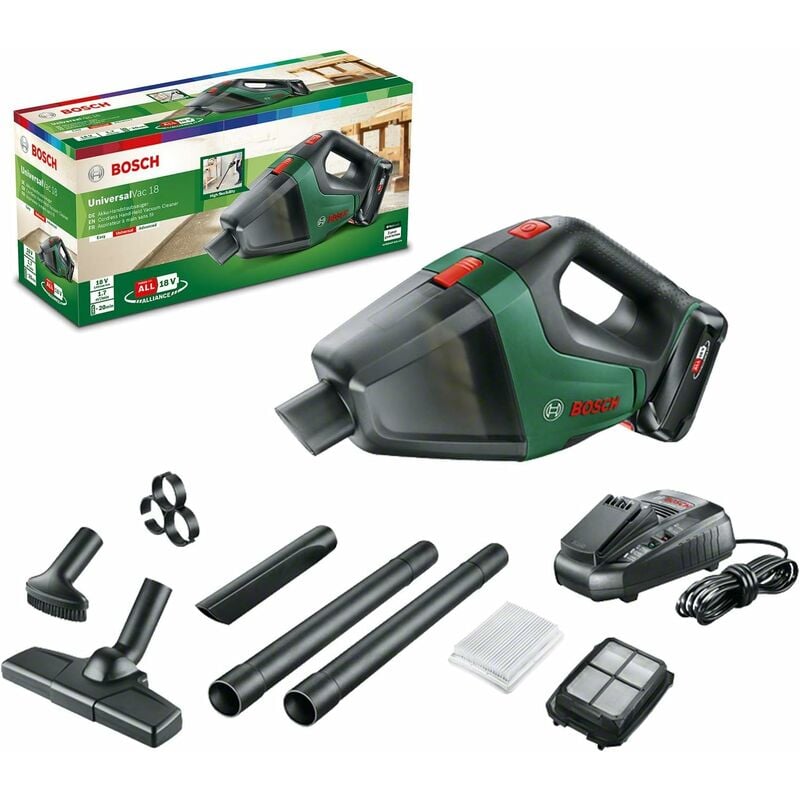 Akku Staubsauger UniversalVac 18 (1 Akku, 18 Volt System) - Bosch