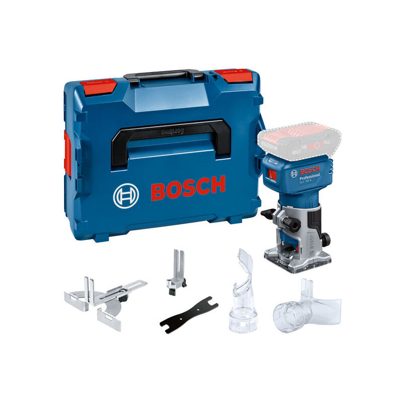 Bosch Professional - Bosch Kantenfräse / Laminatfräse glf 18V-8 ohne Akku und Ladegerät in l-boxx 136