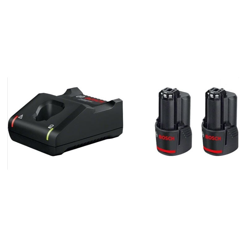 Bosch Professional - Bosch Starterset 12V gal 12V-40 + 2x gba 12V 2,0Ah Professional Li-Ionen Akkus