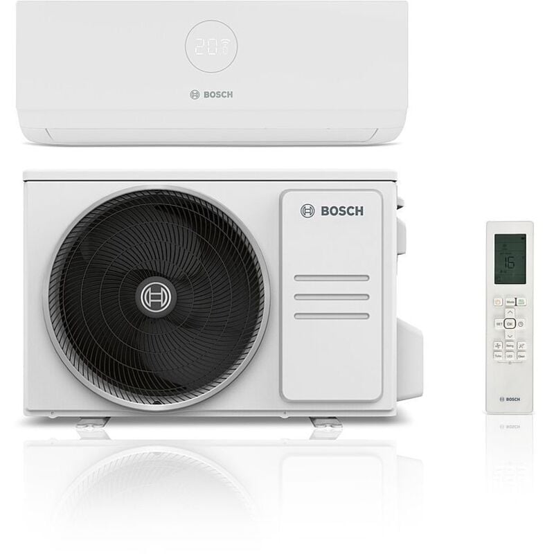 Bosch - Single-Split-Klimagerät CL3000i Set 26 we Außen- und Inneneinheit 2,6 kW