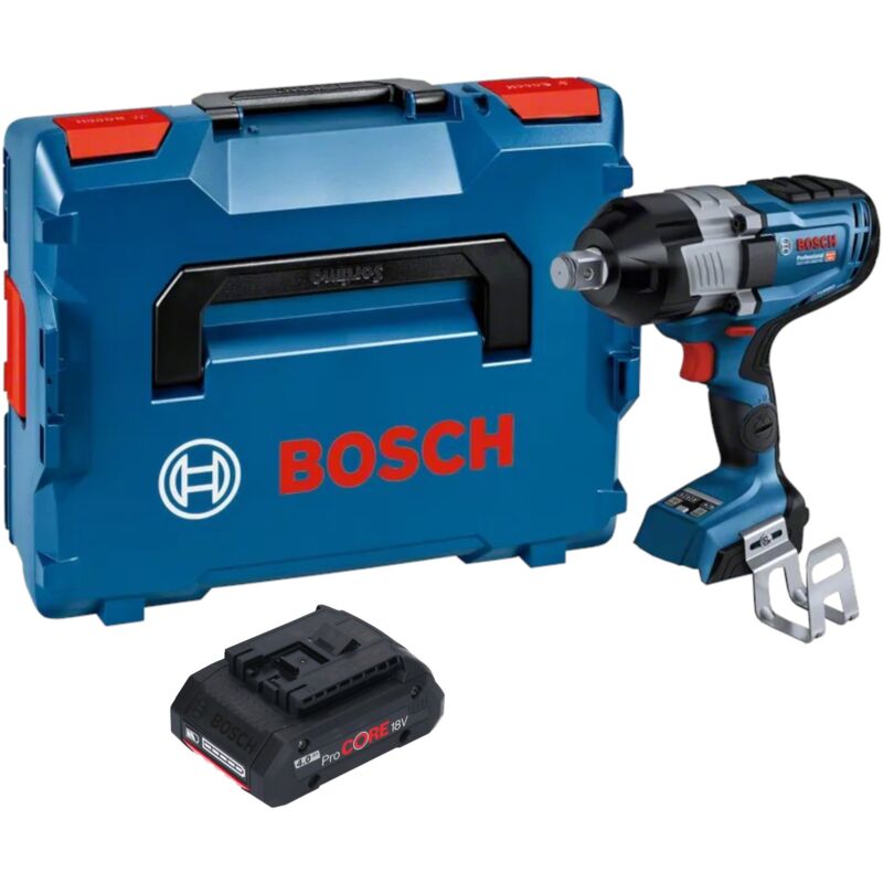 Bosch Professional - Bosch gds 18V-1600 hc Professional Akku Schlagschrauber 18 v 1600 Nm 3/4'' biturbo Brushless + 1x ProCORE Akku 4,0 Ah + L-Boxx