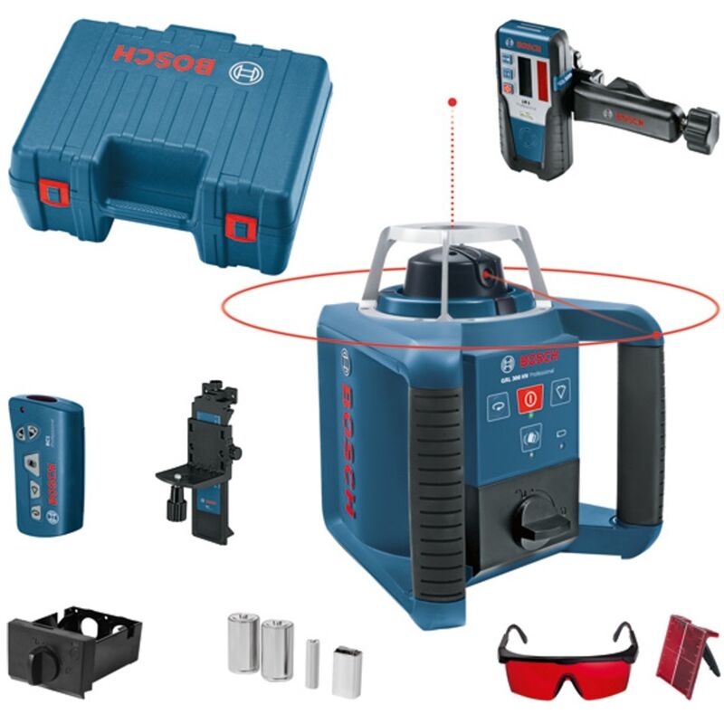 Bosch - Zubehör - Rotationslaser, Reichweite 300 m, mit Zubehör 0601061504