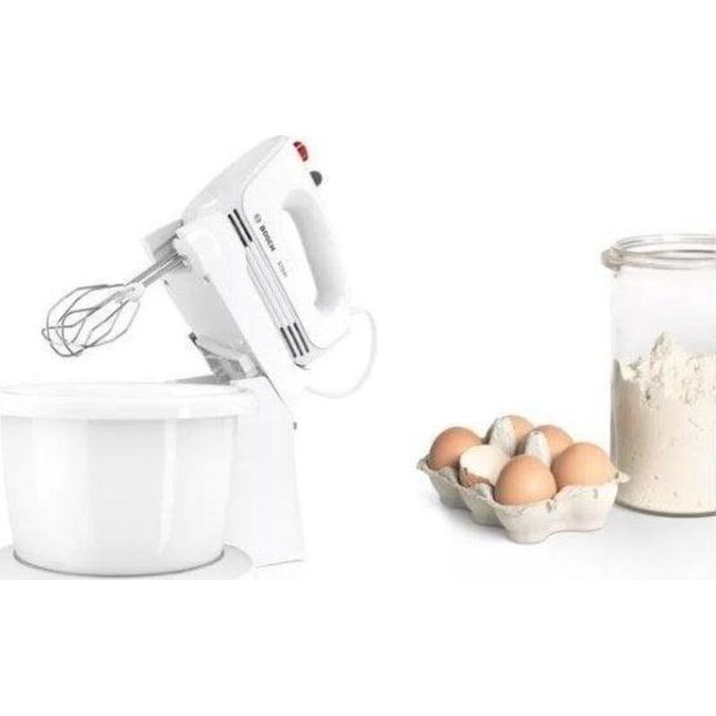 Bosch MQWPL2000 Handmixer Weiß 375 W Leistungsstark