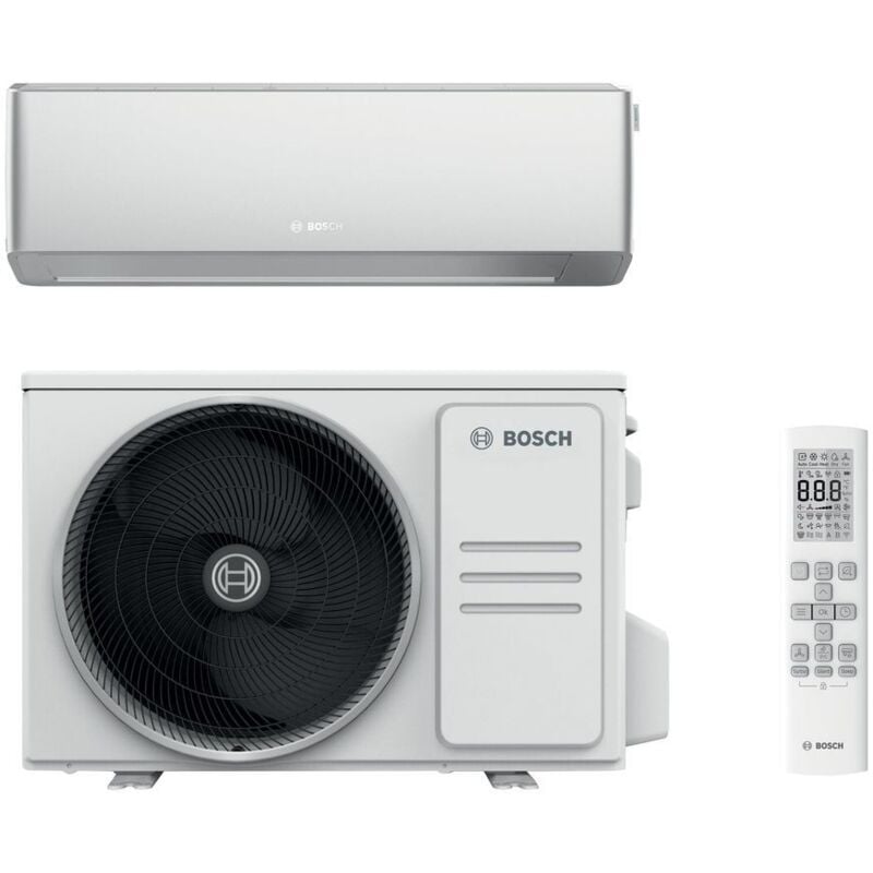 BOSCH Split-Klimagerät Climate CL7000i-Set 26 ES, Single-Split Außen- und Inneneinheit, 2,5kW, A plus plus plus, R32