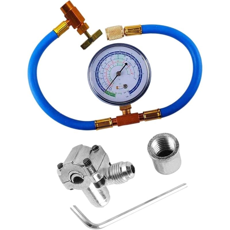 BPV31D Kühlschrank-Wasserhahn-Durchstechventil-Kit Universelle Kühlschrank-Wasserhahn-Ersatzteile mit Wasserleck-Reparatur-Kit