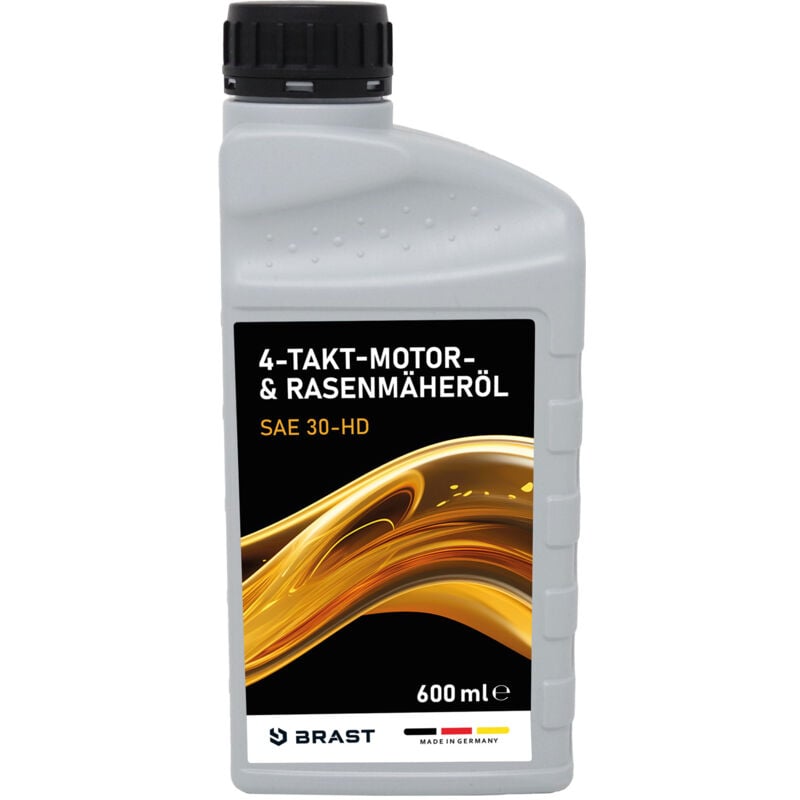 BRAST 4-Takt Motoröl High-Definition Hochleistungs-Motoröl für alle 4-Takt-Motor Gartengeräte Made in Germany