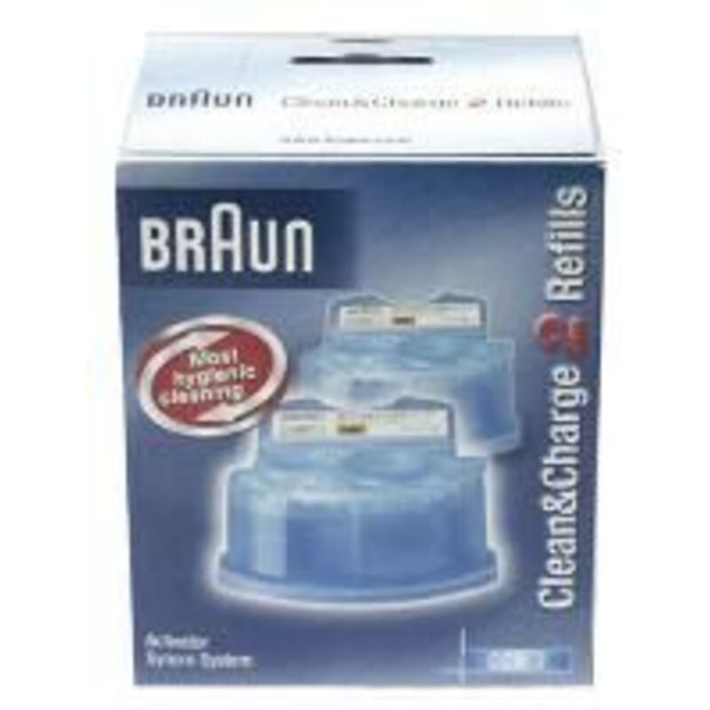 Braun CC-System Reinigungskartuschen - 2er-Pack / CCR2 Reinigungslösung Rasierer