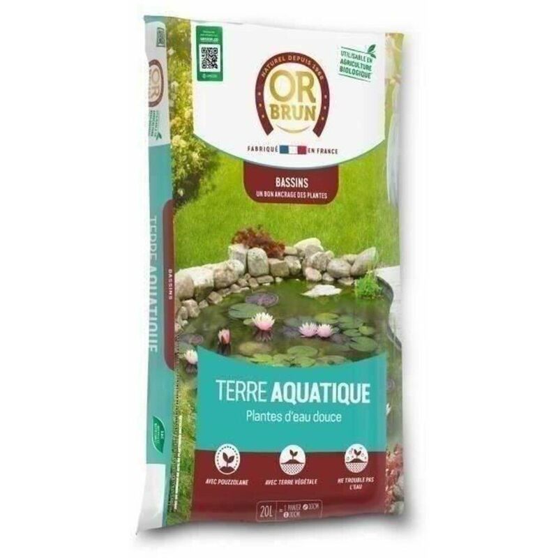 OR BRUN Universeller Blumenerde Dunkelbraun 20 Liter