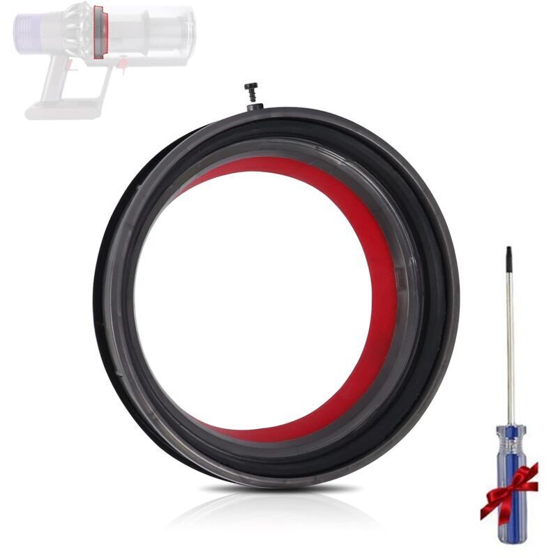 Breite Dichtung für Dyson V10 SV12, Fester Staubbehälter-Dichtungsring für Dyson V10 Staubsauger, Ersatzteile für Dyson V10