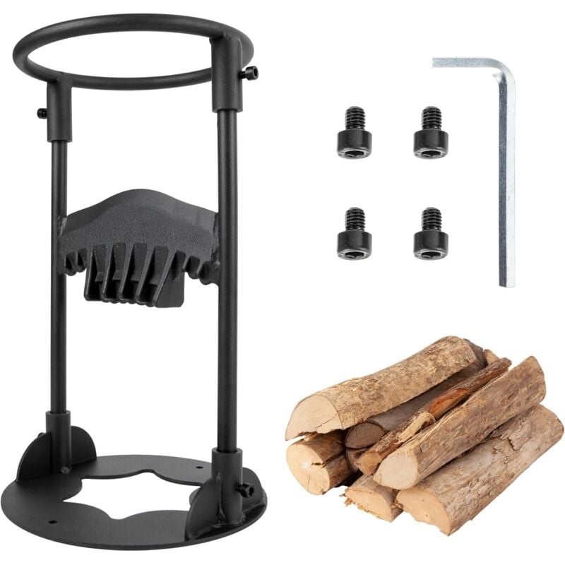 Brennholzspalter Zündspalter Manuell Kugelspalter Holzspalter Keilspalter Holzschneider für Camping, Kamin, Grill, Oxidationsbeständig, Leicht