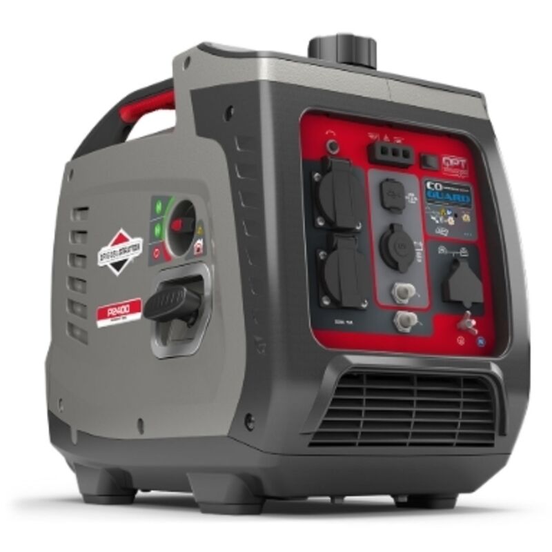 BRIGGS&STRATTON P2400 79cc Inverter Generator 8h Autonomie 2 USB 5V Anschlüsse