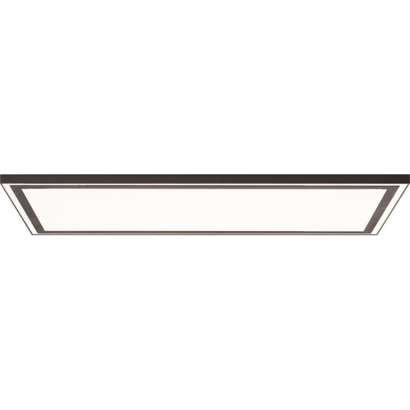 Led Deckenleuchte Laurice schwarz 80 x 40 cm 38 w Deckenleuchte - Brilliant