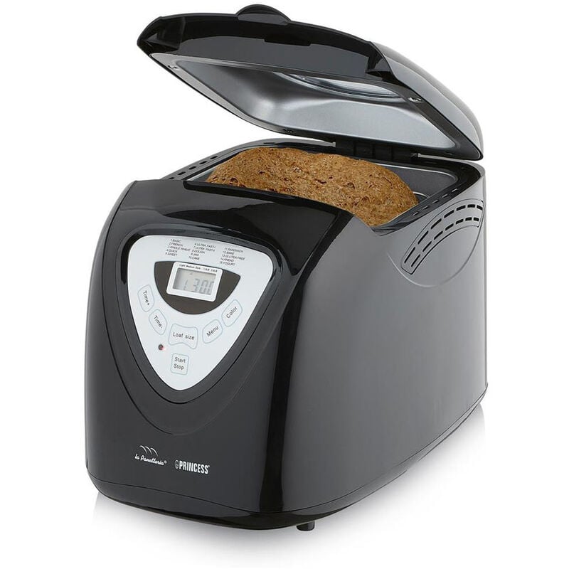 Princess - Brotbackautomat mit Ersatz Knethaken - auch für Kuchen