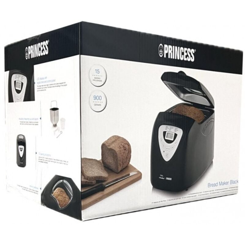 Princess - Brotbackautomat mit Timer - auch für Marmelade, Kuchen & Reis