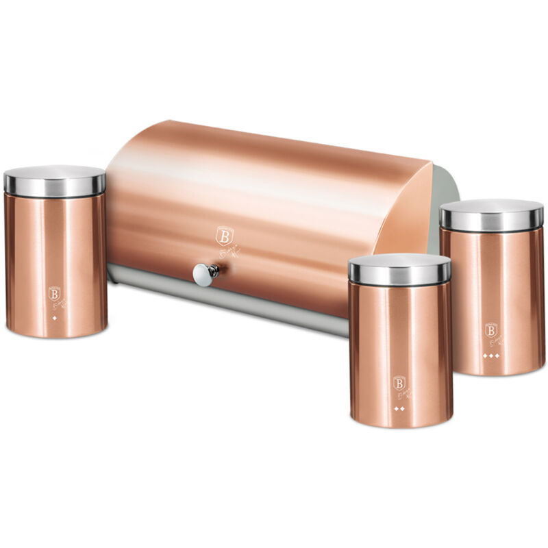 Brotkasten Mit Behälterset Berlinger Haus Bh-6730 Roségold