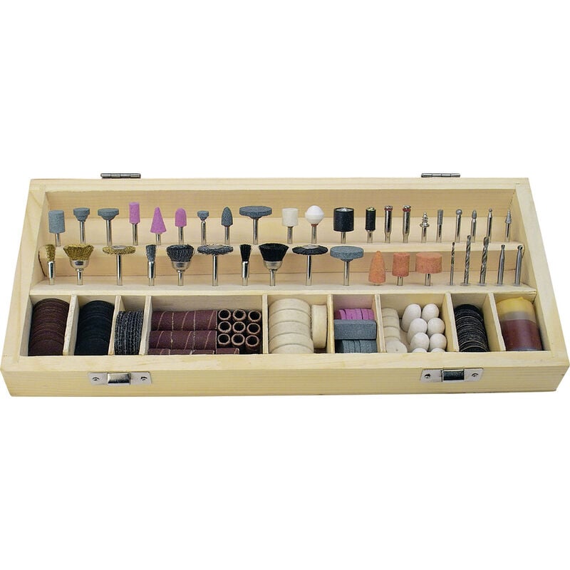 Brüder Mannesmann M92568 Brüder Mannesmann Zubehörset für Multischleifgerät, 200-teilig M92568