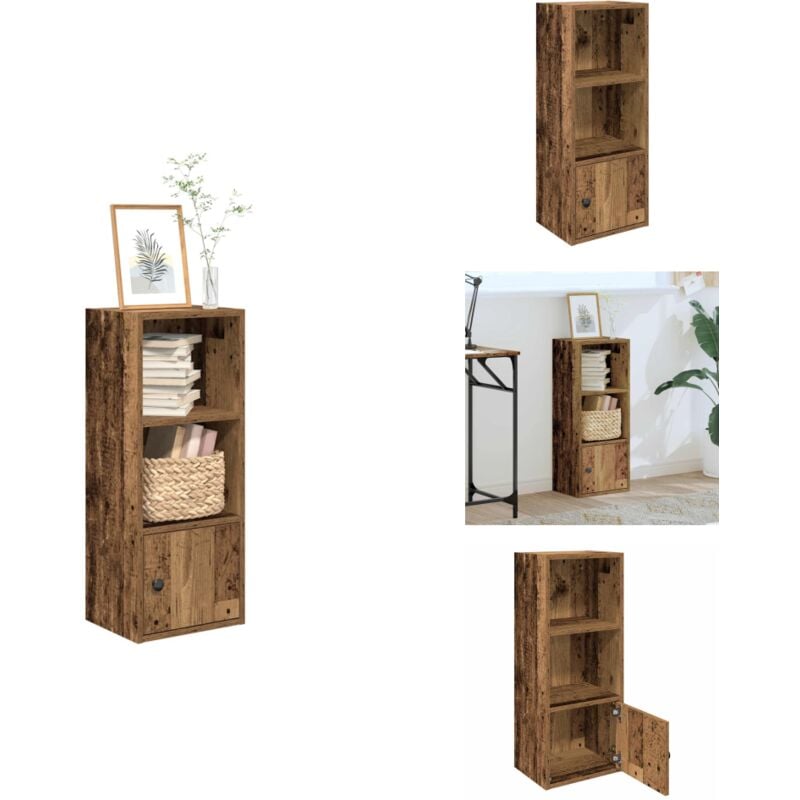 Vidaxl - Bücherregal Altholz-Optik 31x24x77 cm Holzwerkstoff - Bücherregal - Bücherregale - Bücherschrank - Lagerschrank