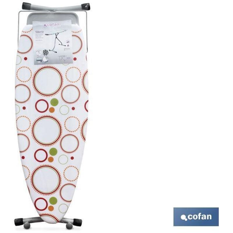 Bügelbrett 130x47cm Modell Vittoria Design 1