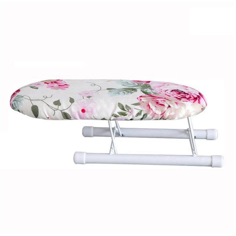 Bügelbrett, zusammenklappbar, für Zuhause, Reisen, Manschetten, abnehmbar, tragbar, Ärmelausschnitt, Mini, waschbar, Schutz, rutschfest, a