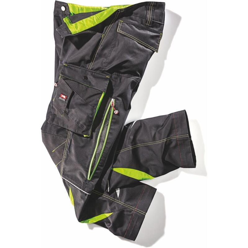 Bullstar Arbeitshose ULTRA (Farbe schwarz, Größe 58, mit easy-more-Dehnbund)