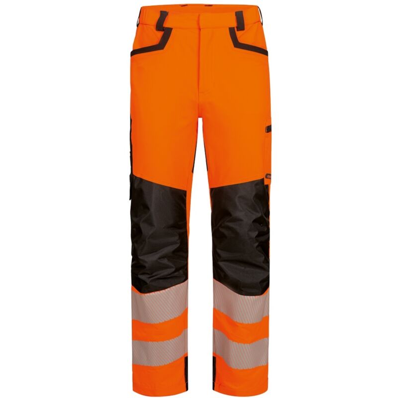 Elysee - Feldtmann Warnschutz Stretch-Bundhose 22762 Gr. 60 orange/schwarz