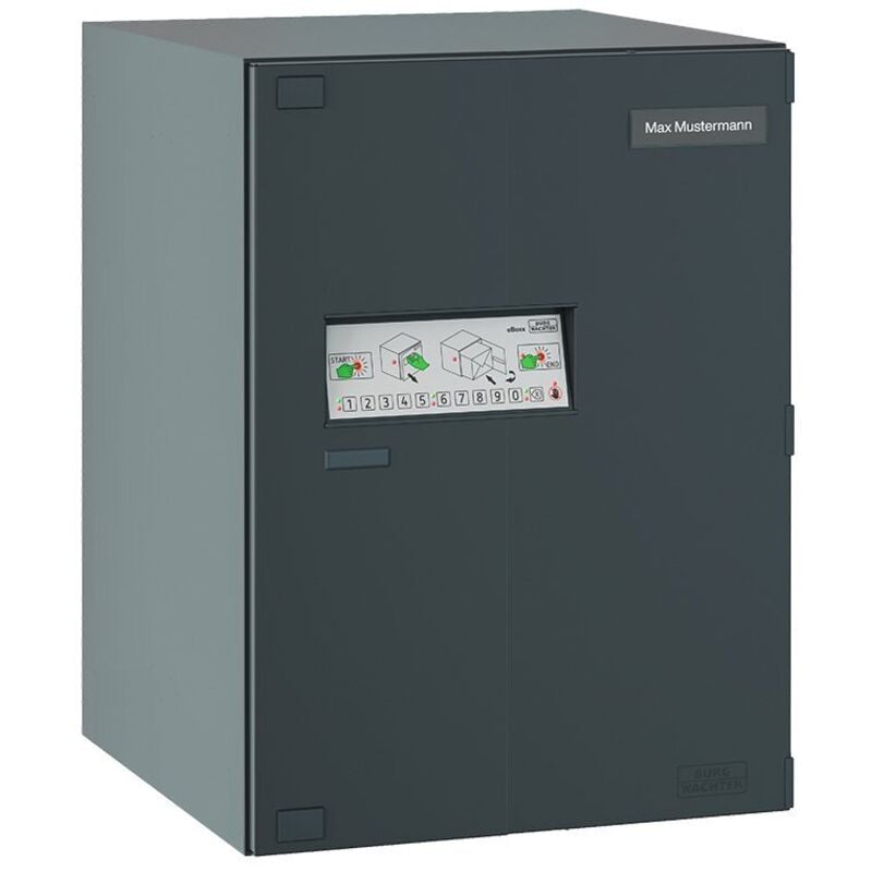 Burg Wachter - burg Paketbox eBoxx easy+ gv 645, Breite 575, Höhe 760 mm, anthrazit