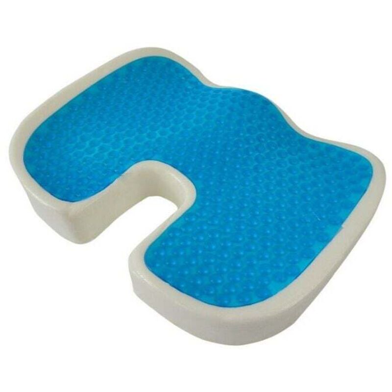 Büro-Gel-Eiskissen, schönes Gesäß, Hämorrhoiden, schwangere Frauen verwenden Gel-Memory-Foam-Kissen, Sommerstuhlkissen, nackter Kern, 45 36 7 Gel-Typ