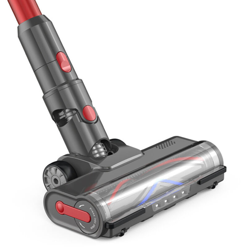 Bürste für Dyson V7 V8 V10 V11 V15, Dyson Besenkopf mit Turbobürste und weicher Veloursbürste, 4LED und Abzugssperre, Dyson Zubehör für Teppich,