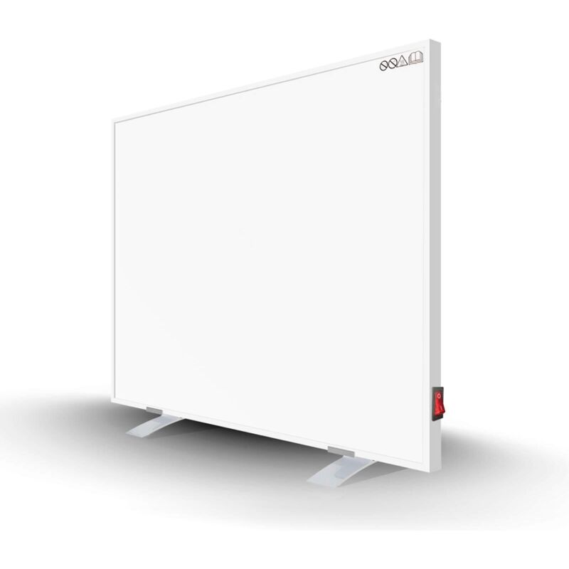 Infrarotheizung Standgerät Standfüßen 300 Watt, Infrarot Elektroheizung, Heizkörper Heizplatte Heizpaneel, Energiesparend Überhitzungsschutz - Byecold