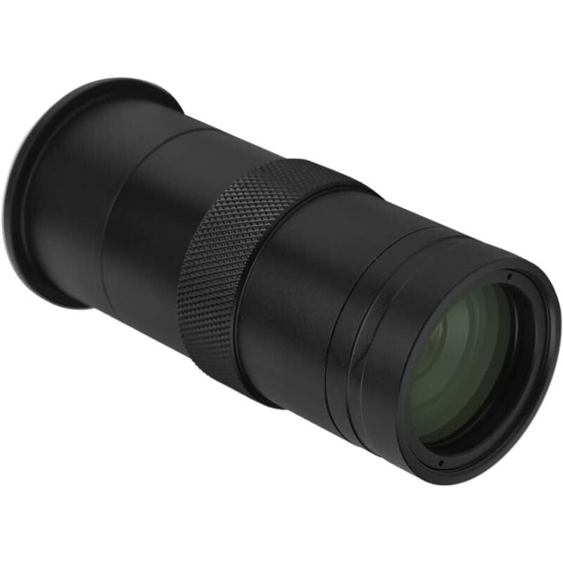C-Mount-Objektiv, ABS, 8X-100X CCD-Industriemikroskopkamera, 25-mm-Zoom-C-Mount-Objektiv, einstellbare Vergrößerung