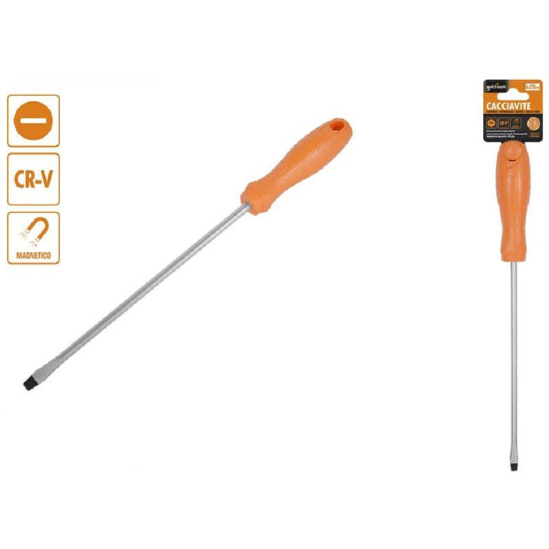Trade Shop Traesio - Trade Shop - cacciavite giravite 6X250 mm mit magnetic points in acciaio cr-v 97507 -