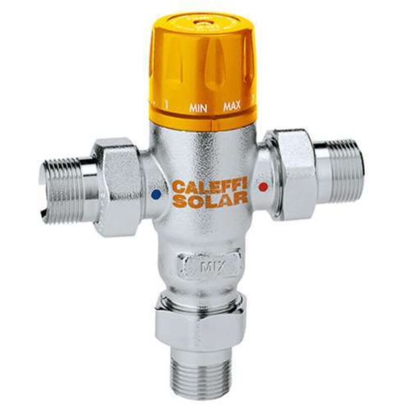 Caleffi Thermomischer 3/4'' mit Rückschlagventilen für Solar Mischer thermisch Solaranlage 252153