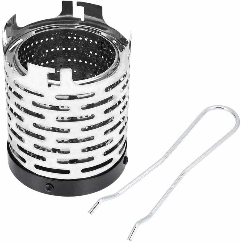 Camping-Heizofen - Tragbarer Gasheizer Mini Tragbarer Outdoor-Klapp-Metallheizer Gaskocher, Camping-Wanderzubehör