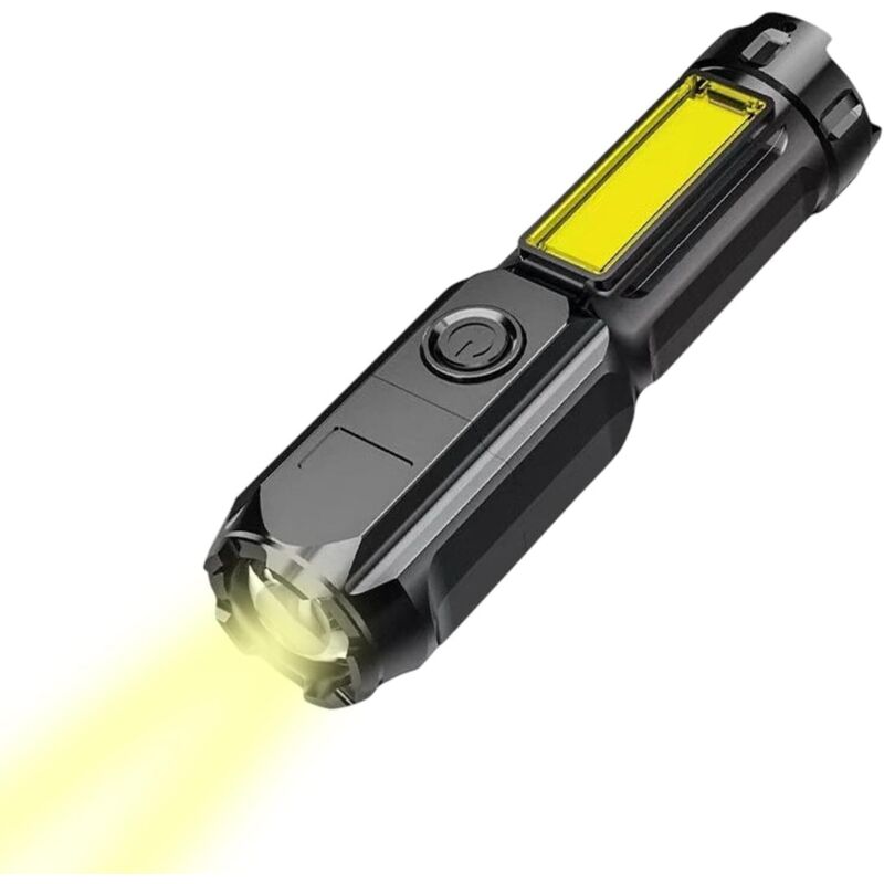 Camping-Taschenlampe, tragbare Taschenlampe – Zoombare LED-Outdoor-Taschenlampe – Vielseitige, tragbare LED-Taschenlampe mit großer Reichweite