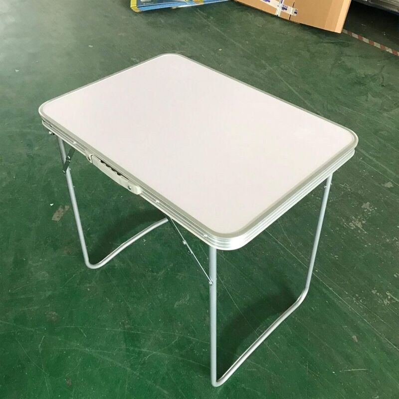 Dayplus - Camping Tisch, Trestle 80CM Länge Klapptisch Tragbarer Aluminium Picknick Tisch