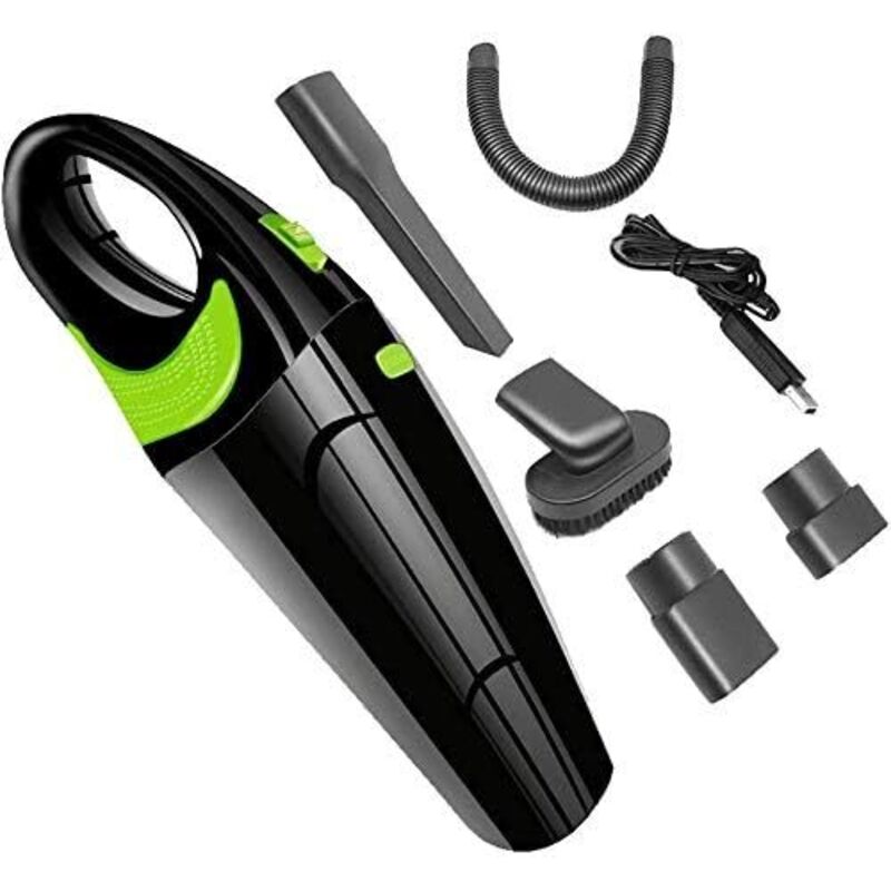 ZVD - Car Vacuum Cleaner, Cordless Handheld Vacuum Cleaners, Wet and Dry Vacuum Cleaner, 2700mAh Up to 30 Minutes Rechargeable, for Car, Home, Pet