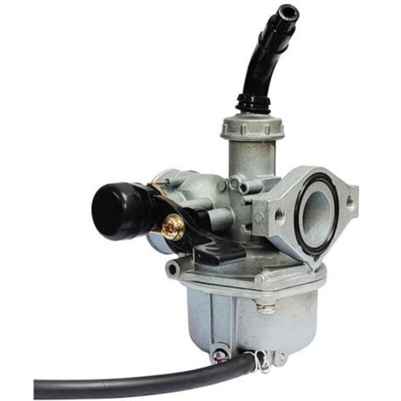 Carburateur PZ19 Carburateur pour Moteur de Poche avec Valve Manuelle 4 Temps 50cc 70cc 90cc 110cc 125cc Mini Quad ATV Dirt Bike Pit Bike