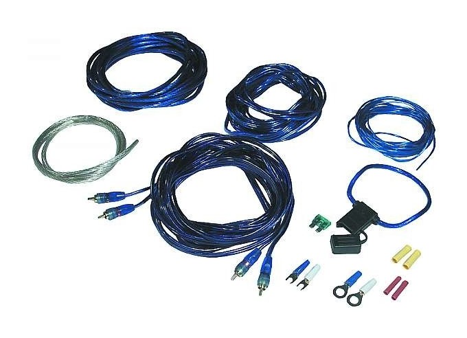 Car Hifi Auto Anschlußkit Kabelset Hifi Power rca Masse Kabel Premium-300