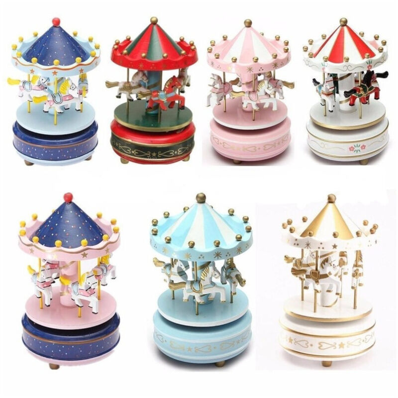 Trade Shop - karussell spieluhr musik melodie pferde pferd buntes pferd -