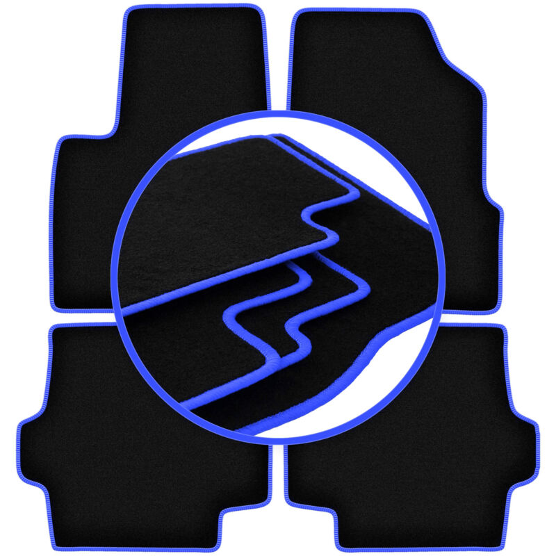 CARLUX-BLUE Auto-Fußmatten für: Chrysler Pacifica Touring SUV (2003-2008)