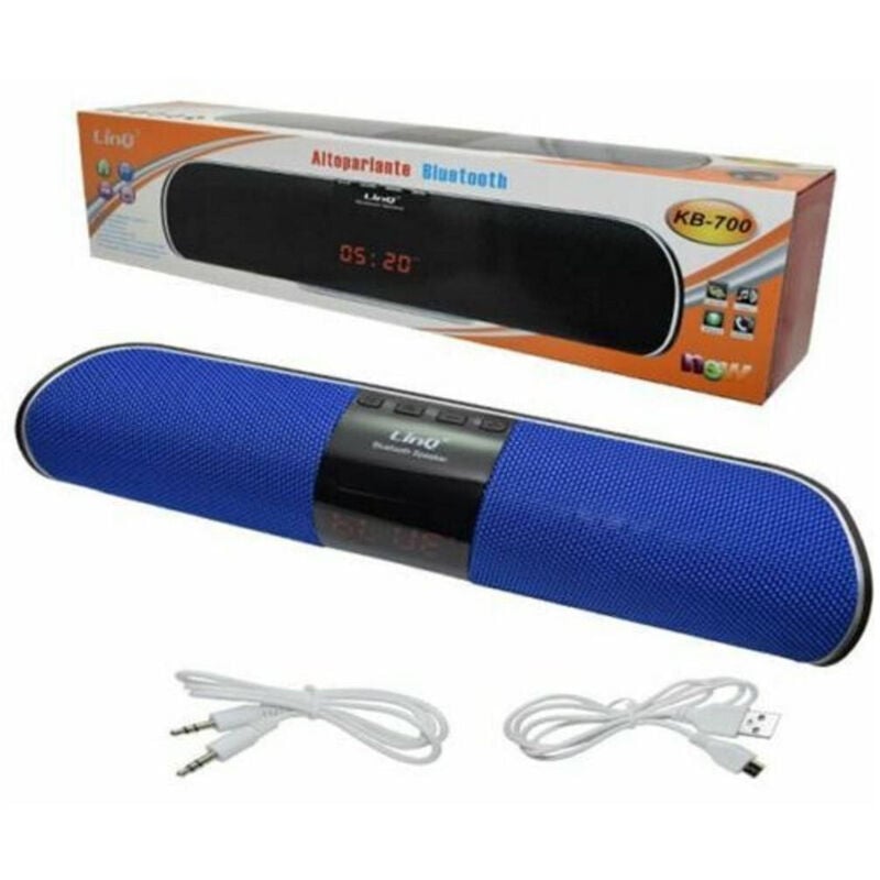 Trade Shop Traesio - Trade Shop - cassa speaker bluetooth mit slot tf card usb write linq KB-700 -