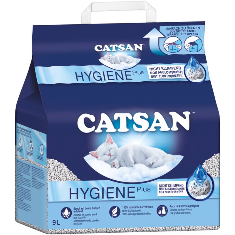 Hygiene Plus Katzenstreu 9l Katzenstreu - Catsan