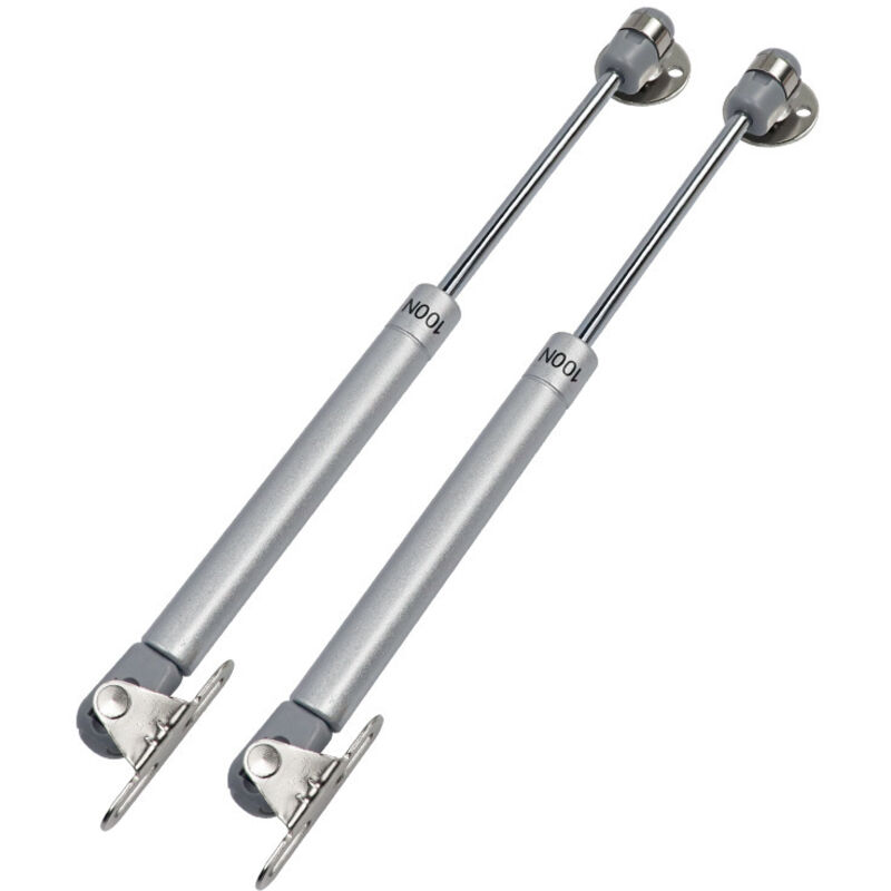 Ccykxa - 2 Stück Gasfeder, Schranktürscharnier, 100 n Stoßdämpfer, für Schranktüren, Holztüren, Holzlattentüren, Kleiderschränke, Spielzeugkisten