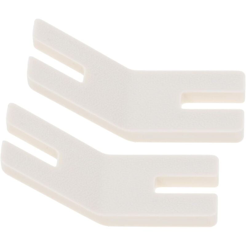 CCYKXA 2 Stück Kunststoff-Knopfplatten für Nähmaschine, praktisches Nähzubehör und zum Anbringen von Knöpfen, kompatibel