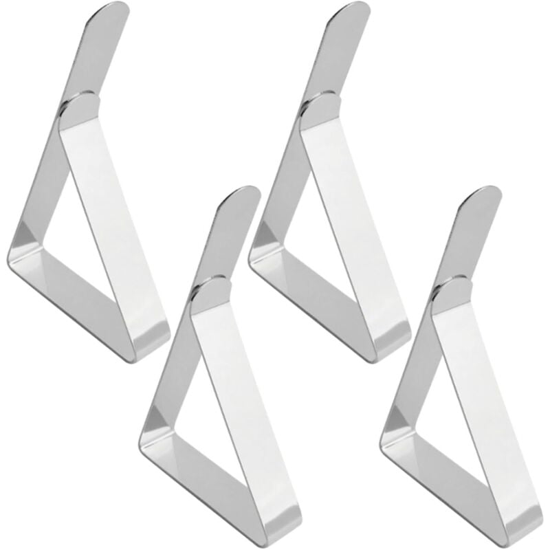 Ccykxa - 4 Stück Outdoor-Tischdecken-Clip, Edelstahl-Tischdecken-Clip, Outdoor-Tischdecken-Clip, Outdoor-Tischdecken-Clip, Outdoor-Tischdecken-Clip,
