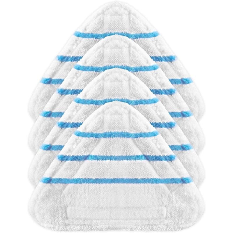 4 Tücherbezüge für Silvercrest Lidl Universal Steam Mop Zubehör für Dampfreiniger - Ccykxa