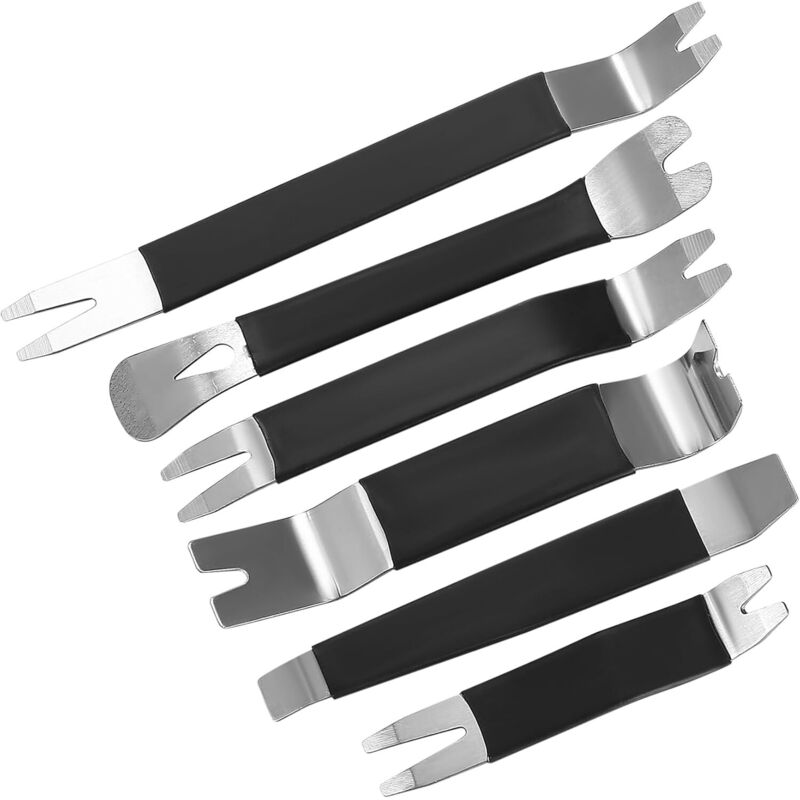 CCYKXA 6-teiliges Werkzeugset zum Entfernen von Autoverkleidungen, Autoreparatur-Werkzeugset, Kunststoff-Entfernungsset für Innenraum, Audio-, Video